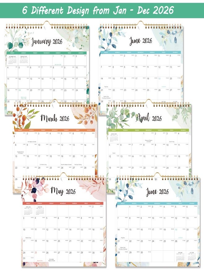 Coboll 2026 Calendar - Wall Calendar 2026 from January 2026 - December 2026, Calendars 8.5" × 11", 12 Monthly Wall Calendar Small, Space Enough for Writing with Julian Dates - Image 3